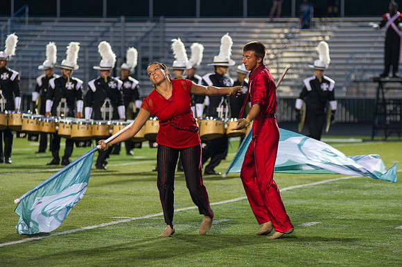 the @CrossmenDCI #DrumsOnParade show This image of June 29, 2013. drum and bugle corps2013 is from their performance on2013