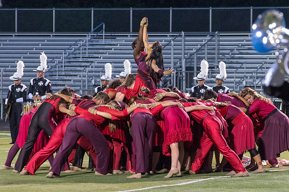 the @CrossmenDCI #DrumsOnParade show This image of June 29, 2013. drum and bugle corps2013 is from their performance on2013