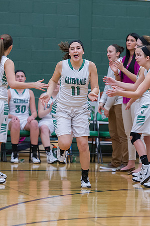2015 Greendale Girls Varsity Basketball