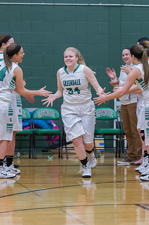 2015 Greendale Girls Varsity Basketball