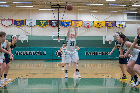 2015 Greendale Girls Varsity Basketball