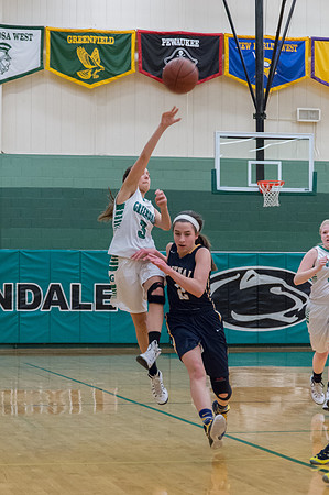 2015 Greendale Girls Varsity Basketball