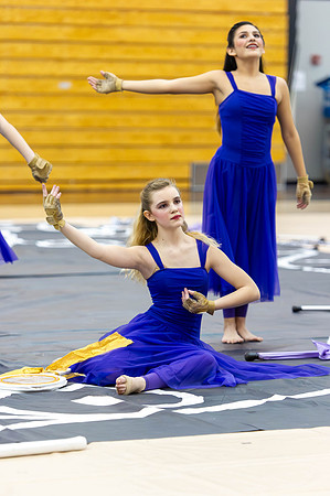 2015 Allegiance Cadets Winter Guard