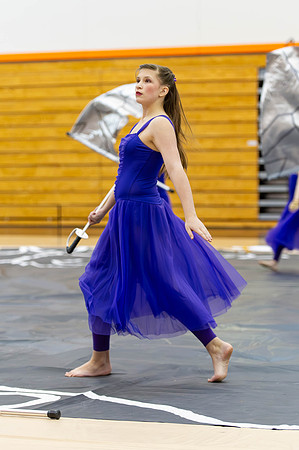 2015 Allegiance Cadets Winter Guard