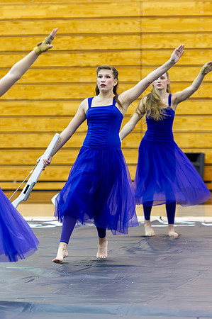 2015 Allegiance Cadets Winter Guard