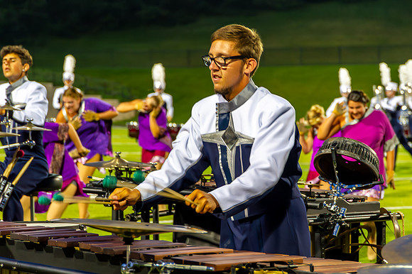 the @BlueStarsdbc #WhitewaterClassic This image of July 5, 2013. drum and bugle corps2013 is from their performance on2013