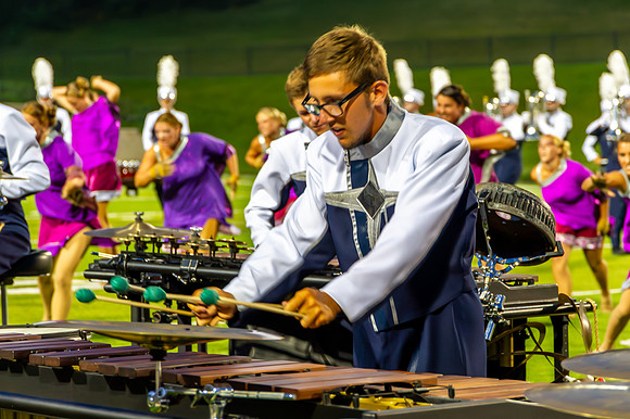 the @BlueStarsdbc #WhitewaterClassic This image of July 5, 2013. drum and bugle corps2013 is from their performance on2013