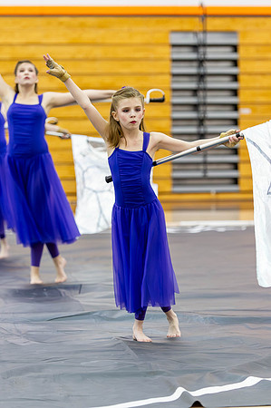2015 Allegiance Cadets Winter Guard