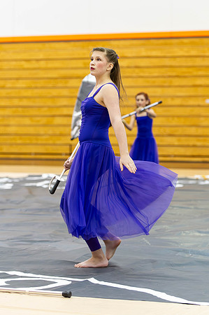 2015 Allegiance Cadets Winter Guard