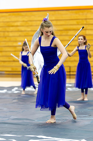 2015 Allegiance Cadets Winter Guard