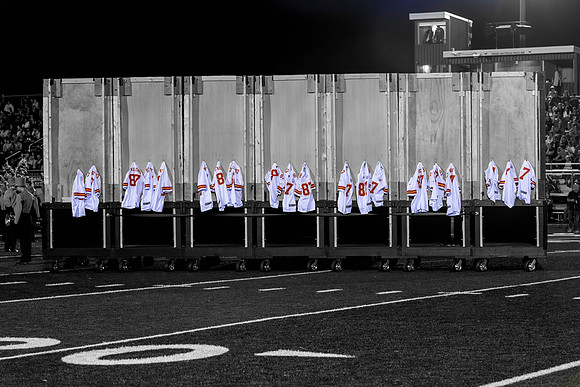 This image of the Greendale Marching Band is from their home show exhibition performance on October 5, 2024. #GreendaleMarchingBand2024 #T2 #BandsOfAmerica2024 #BOA20242024