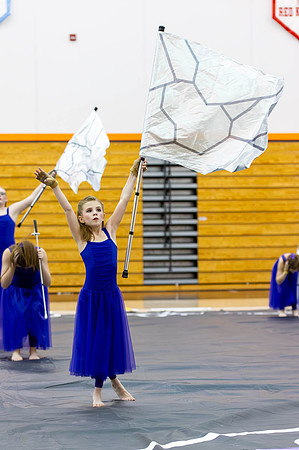 2015 Allegiance Cadets Winter Guard