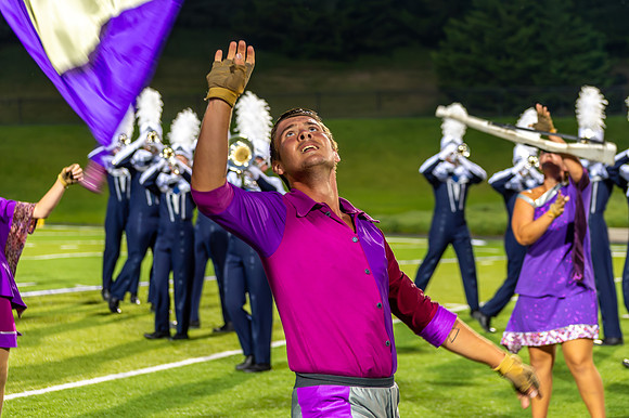 the @BlueStarsdbc #WhitewaterClassic This image of July 5, 2013. drum and bugle corps2013 is from their performance on2013