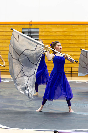 2015 Allegiance Cadets Winter Guard