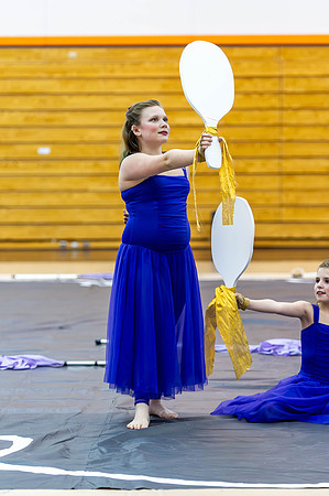 2015 Allegiance Cadets Winter Guard